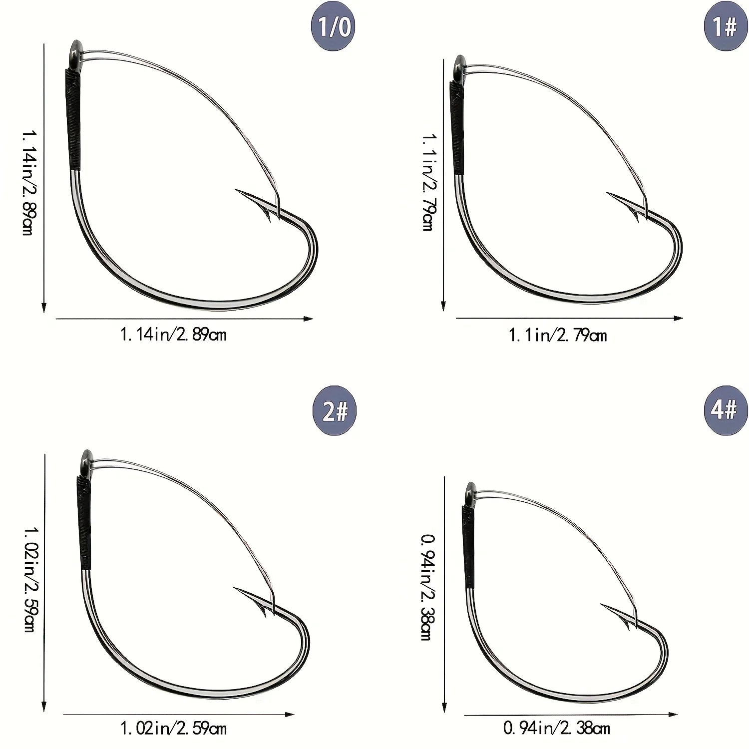 Weedless Wacky Hooks